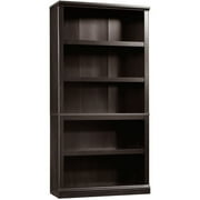 Scranton & Co Traditional Engineered Wood 5-Shelf  Bookcase in Estate Black