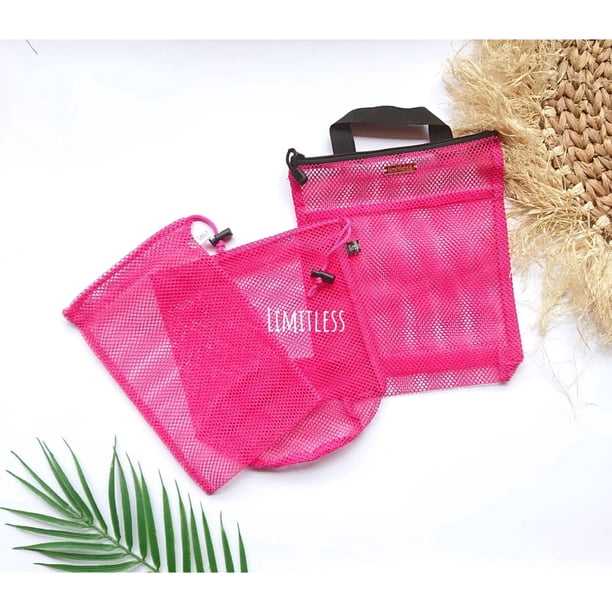 Limitless - bolsa de malla multiusos con cordón 3 en 1 Material de malla/bolsa organizadora de viaje para hombres y mujeres huangjie unisex