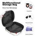 thumbnail image 4 of Valentine's Day Period Pouch Sanitary Bags Small Necklace Pouch Small Carry on Travel Bag Organizer in Plush, Sponge, and Oxford Fabric - 4.7x6.6x6.6 in, 4 of 6