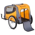 thumbnail image 5 of Schwinn Rascal Pet Trailer for Bicycles, 16-Inch Wheels, 50 lbs. Capacity, Orange, 5 of 10