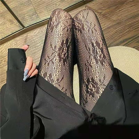 

20 pairs Women s Pattern Tights Fishnet Ribbon Floral Print Pantyhose Stockings Seggings Free Size (without Panties) funny socks Color random