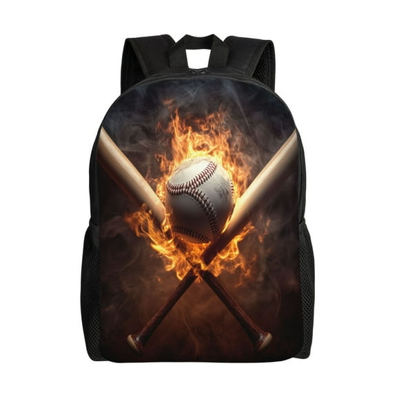 Baseball Backpack Double Shoulder Backpack Durable, Spacious, Ergonomic Design for Travel, Work & Outdoor Use