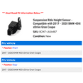thumbnail image 2 of Suspension Ride Height Sensor - Compatible with 2017 - 2020 BMW 430i Gran Coupe 2018 2019, 2 of 2