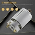 thumbnail image 4 of 13 Teeth Motor 18V Replace for BOSCH GSR 18-2-LI GSB 18-2-LI PSB 1800 LI-2 Screw Driver, 4 of 5