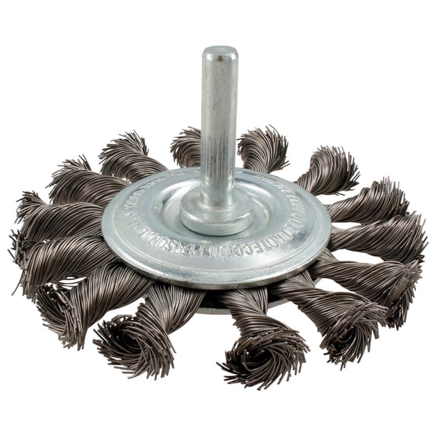 Carda Circular Trenzada Alambre Fino 3x.30mm Zanco 1/4 Urrea Urrea C850