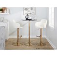 thumbnail image 2 of Boyne Adjustable Bar Stool, Gold Bar Stools, Bar Chairs, Swivel Bar Stools, Bar Stools Set of 2, 2 of 6