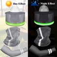 thumbnail image 2 of Hard Hat Sun Hard Hat de alta visibilidad con parasol en el cuello, 2 of 5