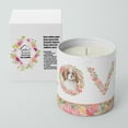 thumbnail image 4 of Cavalier Spaniel Blenheim Style 2 LOVE 10 oz Decorative Soy Candle, 4 of 4