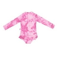 thumbnail image 5 of Girls Bathing Suits Girls Swimsuit Long Sleeve Cute Rashguard Set Summer Beach Breathable Tankini with UPF 50+ Swimwear Toddler Girls Swimsuit,9-10 Years, 5 of 5