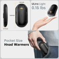 thumbnail image 4 of Hand Warmers Rechargeable, 6000MAh Electric Hand Warmers, Gifts for Outdoor, Golf, Hunting, Camping, 4 of 5