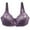 Purple, variant on Comfortable Bras for Women Comfort Revolution Wireless Bra Full-Coverage Wirefree Bra Beige,M
