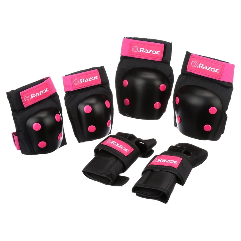 Razor Child's Protective Pad Set, Pink/Black photo 7