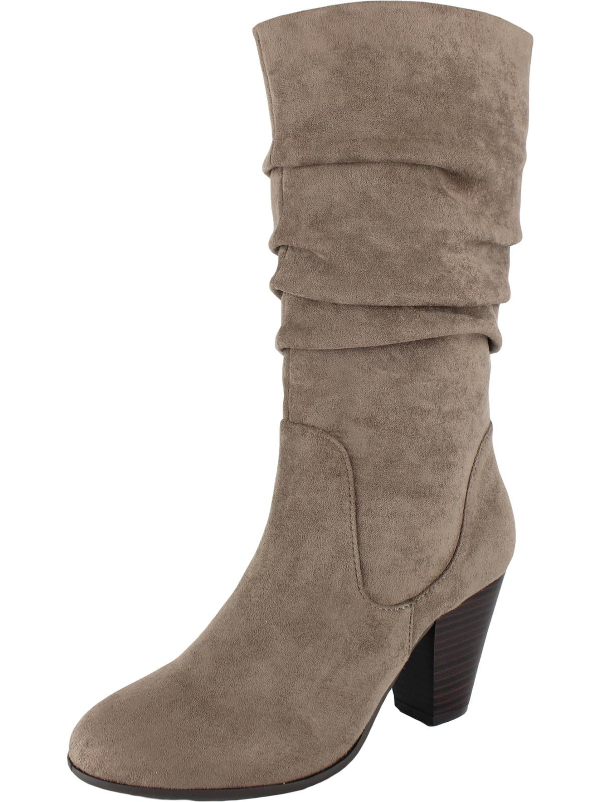 Esprit Women's Oliana Closed Toe Mid Calf Fashion Boots Brown Size 8 ...