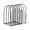 style:style2;, variant on Gold Metal Wire File Folder Organizer Rack Vertical File Organizer for Desk Binder Holder File Sorter Stand - style:style3;