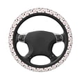 thumbnail image 3 of Naloa Fashion Elastic Steering Wheel Cover, Auto Steering Wheel Cover – 15 Inch , Comfortable Grip, Fit Suvs,Vans Cars,Trucks, 3 of 8