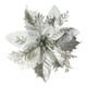 thumbnail image 5 of Christmas Poinsettia Glitter Flower Hanging Xmas Party Tree Decoration DIY Garlands Home Wedding Party Decorations Artificial, 5 of 5