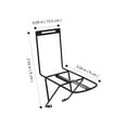 thumbnail image 2 of FUEENIRVA Cycling Cargo Rack Front Luggage Rack Steel 1Pcs Practical Solution for Bike Accessories, 2 of 8
