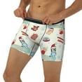 thumbnail image 3 of Saiise Bluey Men's Underwear Boxer Briefs Cotton Trunks Short Leg Underwear (S-XXL), 3 of 7