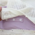 thumbnail image 3 of WIBACKER 1-6T Girls Long Sleeve Botton Down Cardigan Sweater Toddler Kids Cotton Crochet Knit Tops, 3 of 11
