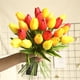thumbnail image 3 of Cateissary Mini flor artificial, lirio único, tulipán, flor monarca, flor falsa de PU, decoración para el hogar y la Oficina, decoración para Flores artificiales naranja Cateissary HA6563-02B, 3 of 6