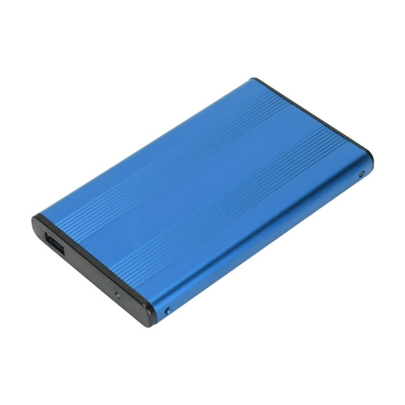Boîtier HDD 2,5 Po, Taux de Transfert 480 Mbps, Alliage d'Aluminium Capacité 2 To avec Transmission USB2.0 pour VistaSilver