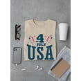thumbnail image 3 of July 4Th Independence Day U.S. T-Shirt Men -Image by Shutterstock, Male 5X-Large, 3 of 4