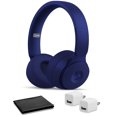 thumbnail image 1 of Beats Solo Pro Wireless Headphones - Dark Blue with USB Adapter Cubes, 1 of 5