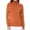Rust, variant on Women's Classic Fitted Long Sleeve Turtleneck Pullover Sweater MK3349-RED-L