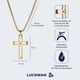 thumbnail image 5 of Collar Hombre de Cruz LUCKMAN, Acero Inoxidable y Zirconia Cúbica, Modelo Pier dorado UNITALLA, 5 of 6