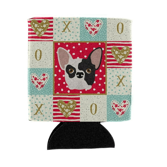 Carolines Treasures CK5200CC French Bulldog Love Can or Bottle Hugger Can Hugger multicolor