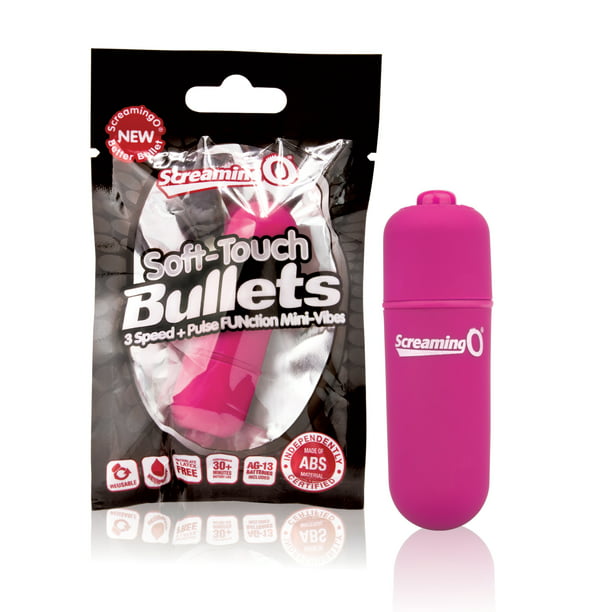 Treaty Masculinity tent Soft-Touch Mini Bullet Vibrator by Screaming O Pleasure Products -  Walmart.com