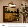 thumbnail image 3 of Alora Lighting PL447120BG Ellen 22" Wide Led Picture Light - Gold, 3 of 7