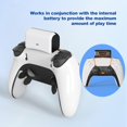 thumbnail image 5 of R6O JYS JYS-P5166 For Sony PS5 PS5 DualSense Edge Controller Power E2q Bank 1900mAh External Battery, 5 of 5