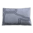 thumbnail image 1 of Ahgly Company Indoor Rectangular Contemporary Lumbar Throw Pillow, 13 inch by 19 inch, 1 of 5