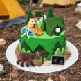 thumbnail image 5 of Decoración para tartas de camping, 13 unidades, para fiesta de cumpleaños, 5 of 5
