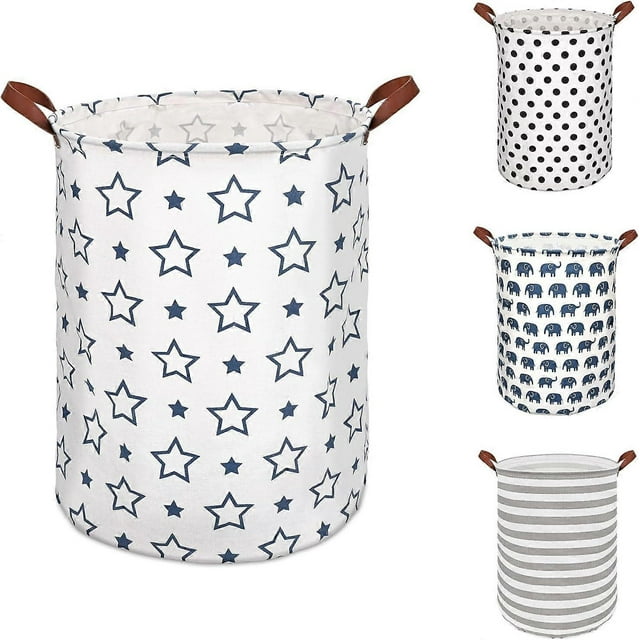 Cesta para la colada CORYIN, cesta grande para la colada de 65 l, cesta con asas, cestas impermeables para guardar ropa, juguetes, accesorios de dormitorio, bolsas para la colada.