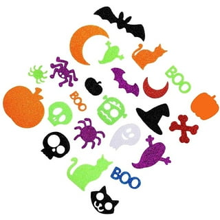 READY 2 LEARN Foam Stickers - Halloween - Pack of 168 - Halloween Crafts  for Kids Ages 4-8 - Self-Adhesive - 3D Stickers for Party Favors and Craft