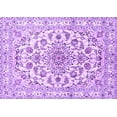 thumbnail image 1 of Ahgly Company Indoor Rectangle Persian Purple Traditional Area Rugs, 7' x 10', 1 of 4