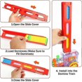 thumbnail image 3 of Domino Train Set, 80PCS Fun and Colorful Domino Rally Train Building and Stacking Domino with 2PCS Domino Sleeve for Boys and Girls Age 3-8 Kids Creat, 3 of 5