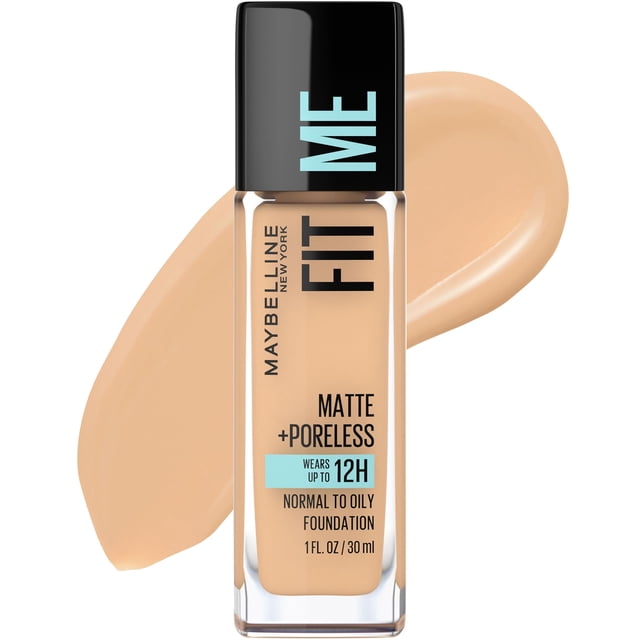 Base de maquillaje Maybelline Fit Me Matte + Poreless Natural Beige