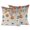 Brown Blue, variant on Outdoor Pillow Covers 26x26 Set of 2, Orange Blue Pumpkins Fall Waterproof Patio Throw Pillow Covers for Couch Sofa Chair, Weeping Botanical Thanksgiving Vintage Pillowcases for Throw Pillows