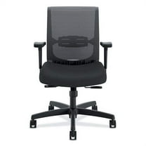 HON HONCMY1AACCF10 Convergence Supports Up to 275 lbs. Synchro-Tilt and Seat Glide Mesh Mid-Back Task Chair - Black