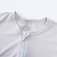 thumbnail image 5 of Footed Long Sleeve Baby Pajamas With Zipper Cotton Infant Sleepers, 5 of 9