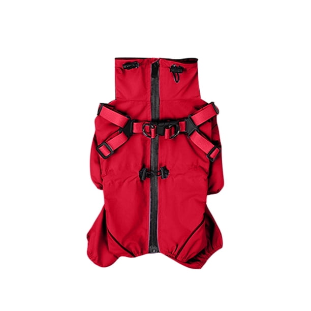 Gabardina de invierno para mascotas. Poliéster, cortavientos, cálida, diseño de cuatro patas, elegante y cómoda para todas las razas de perros y gatos. Para clima frío al aire libre
