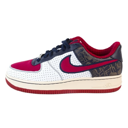 Nike Big Kids Air Force 1 Prem NS Sneakers 315517 Sz 5.5Y White/Varsity Red