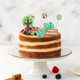 thumbnail image 1 of Moluckfu 33Pcs Wild Animal Cake Toppers Jungle Theme Cake Decorations for Birthday Cakes, 1 of 6