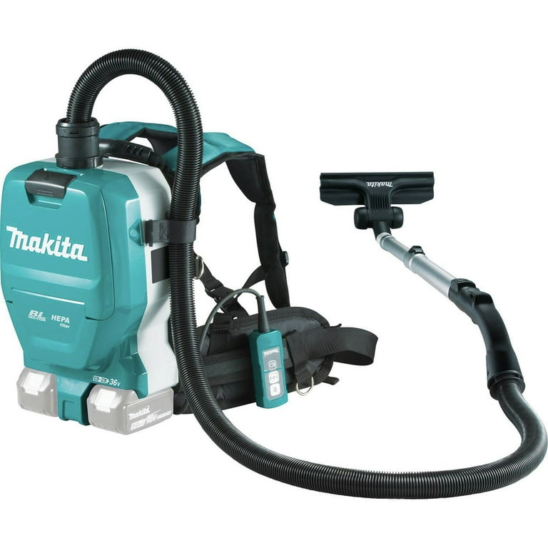 Makita XCV09Z 18V X2 LXT Lithium Ion 36V Brushless 1 2 Gallon HEPA Filter Backpack Dry Vacuum Tool Only