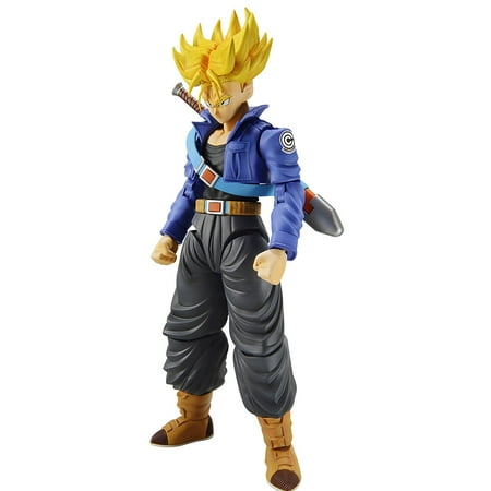120mm Model Hobby - Bandai Hobby Rise Standard Super Saiyan Trunks Dragon Ball Z Model Kit Figure
