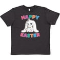 thumbnail image 3 of Inktastic Happy Easter Adorable Bunny Youth T-Shirt, 3 of 5