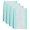 Teal, variant on Vintage Misty Blue Gray Kitchen Towels Set of 3, Abstract Linen Texture Modern Absorbent Dish Towels for Kitchen, Microfiber Hand Towel, Quick Drying Tea Towel for Cleaning Decorative Dishcloths